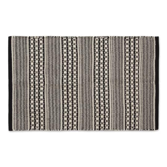 DII® Dobby Stripe Hand-Loomed Rug